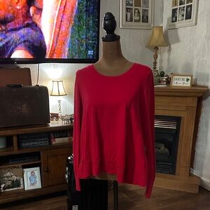 Victoria's Secret Vibrant Pink Crew Neck Sweater